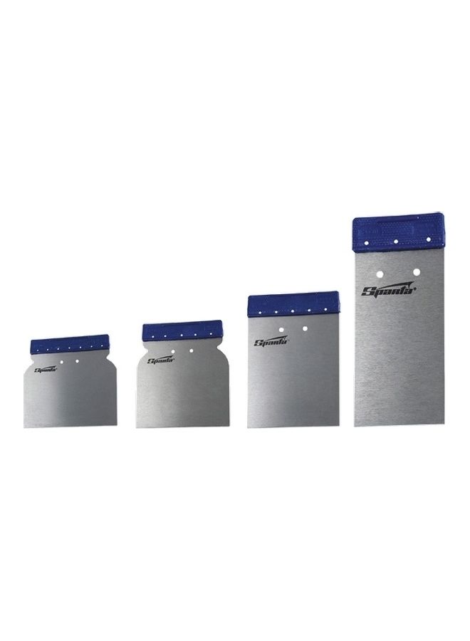 Sparta 4-Piece Japanese Spatulas Set Grey/Blue 