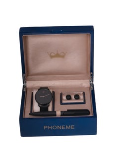 phoneme Special Set Of Cufflinks Watch And Pen  - Image 1