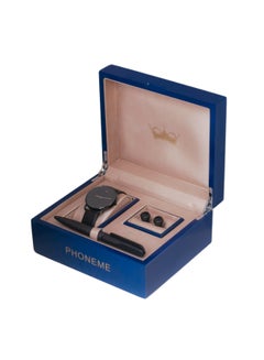 phoneme Special Set Of Cufflinks Watch And Pen  - Image 2