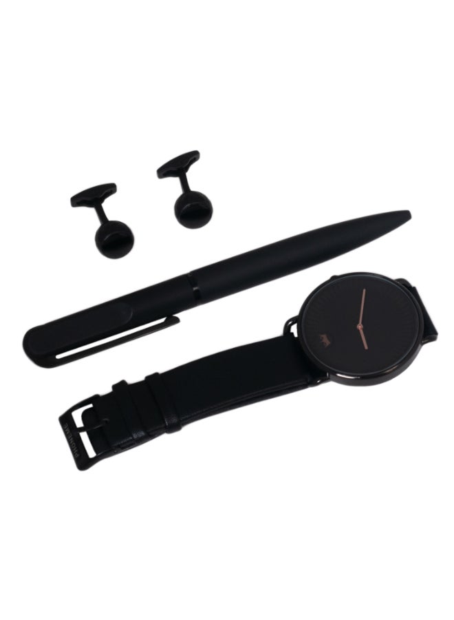 phoneme Special Set Of Cufflinks Watch And Pen  - Image 4