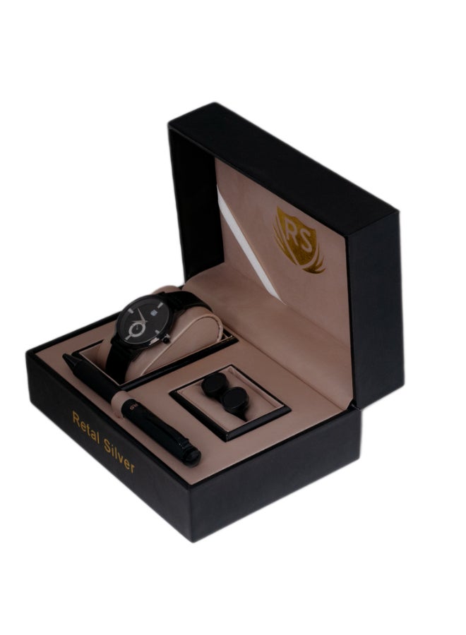 RS - Special Set Of Cufflinks Watch And Pen - Image 1