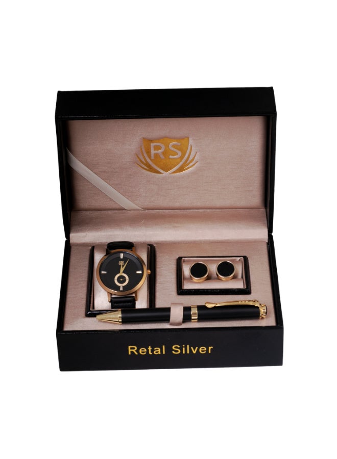 RS Special Set Of Cufflinks Watch And Pen  - Image 1