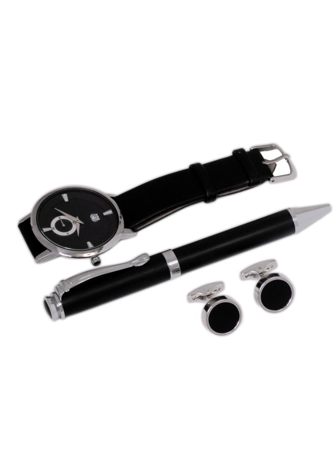 RS Special Set Of Cufflinks Watch And Pen  - Image 4
