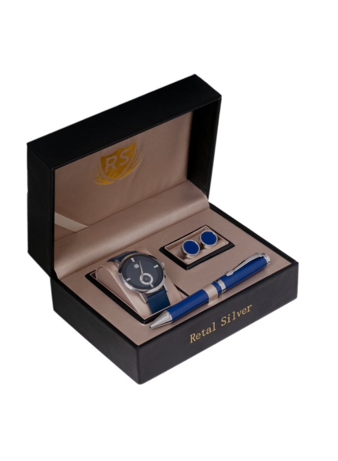 RS Special Set Of Cufflinks Watch And Pen  - Image 2