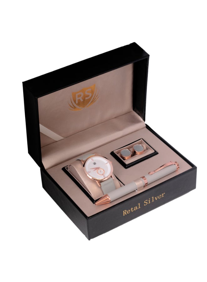 Special Set Of Cufflinks Watch And Pen - v1618777413/N45391716A_2