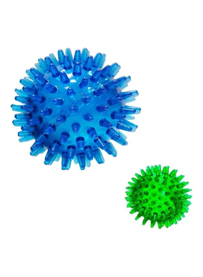 Hirmoz PVC Massage Ball 2 Size Soft Ball 7.5cm, 9cm - By Iron Master - Image 1