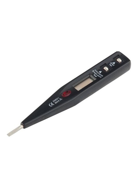 Digital Multi-Test Switch With LCD Display Black/White/Red 122mm