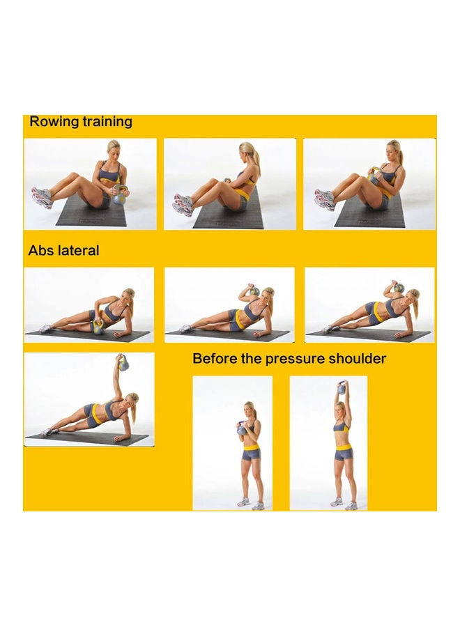 Body Builder Vinyl Kettlebell 10kg  - Image 2