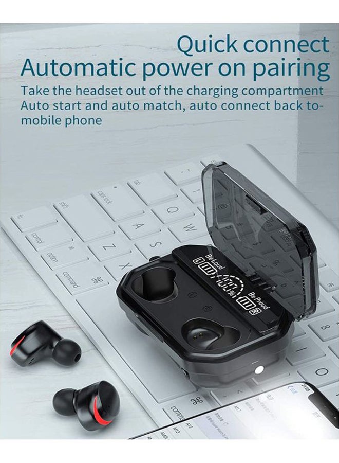 بيوينتي سماعة رأس لاسلكية تعمل بتقنية البلوتوث أزرق/أحمر/أسود - Image 2