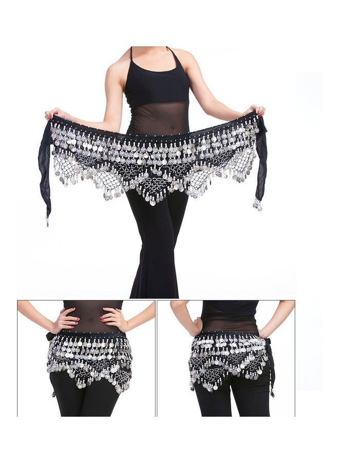 Belly Dance Waist Chain Black 