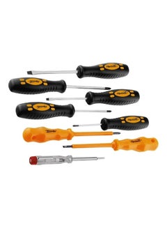8-Piece Non Conducting Screwdriver Set Multicolour
