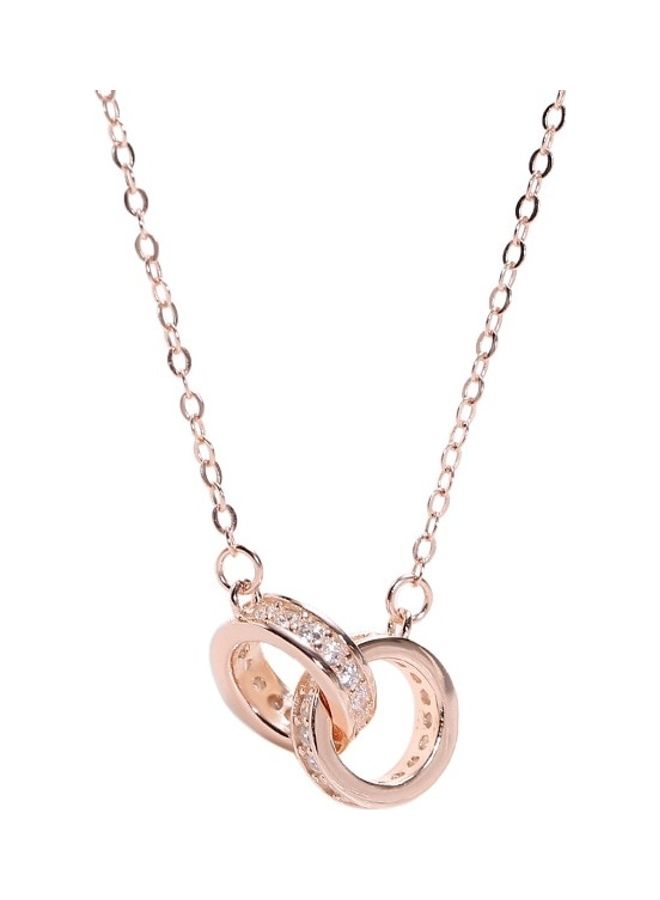 Shams Double Circle Necklace - Image 1