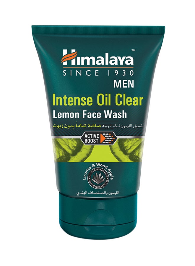 Himalaya - Intense Oil Clear Lemon Face Wash 100ml - Image 1
