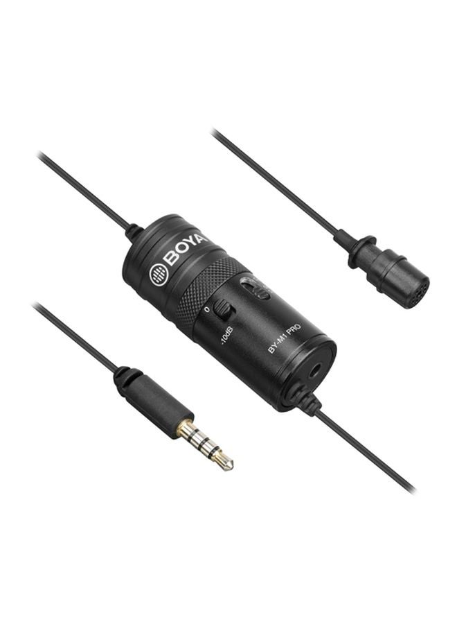 Omni Directional Lavalier Mic With Heaphone Socket M1 Pro BY-M1 PRO Black - v1618809196/N41397915A_8