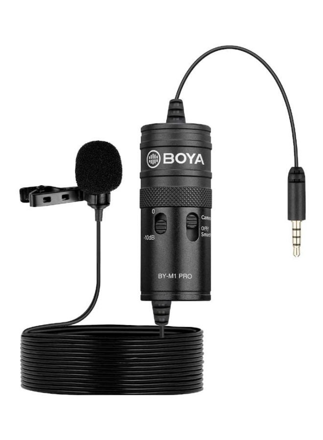 Omni Directional Lavalier Mic With Heaphone Socket M1 Pro BY-M1 PRO Black - v1618809196/N41397915A_9