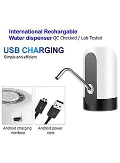 Generic Rechargable Wireless Bottled Drinking Water Pump Dispenser IT-009 Multicolour  - Image 3
