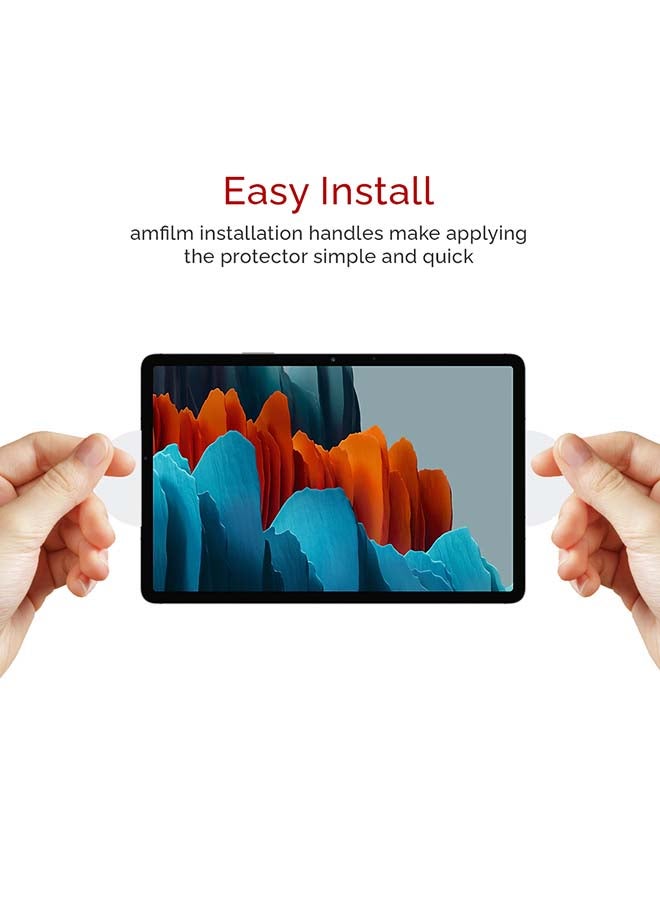 Theodor Tempered Glass Screen Protector for Samsung Galaxy Tab S7 11 Inch 2020 Clear - Image 4
