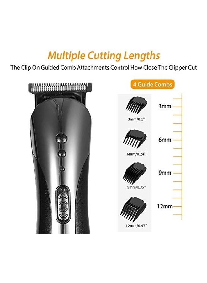All-In-One Electric Hair Clipper Black/Silver - Image 3