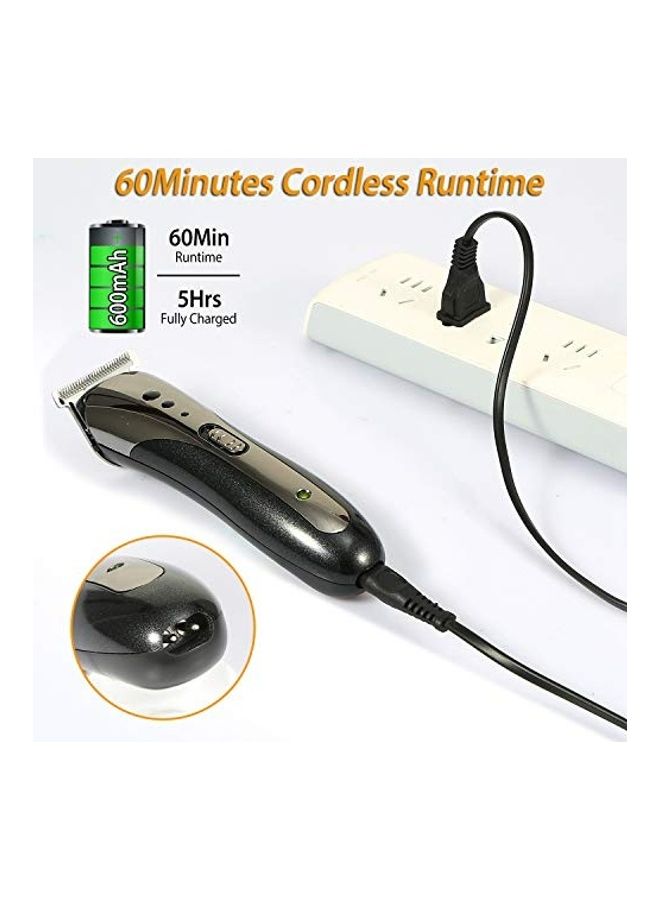 All-In-One Electric Hair Clipper Black/Silver - Image 4