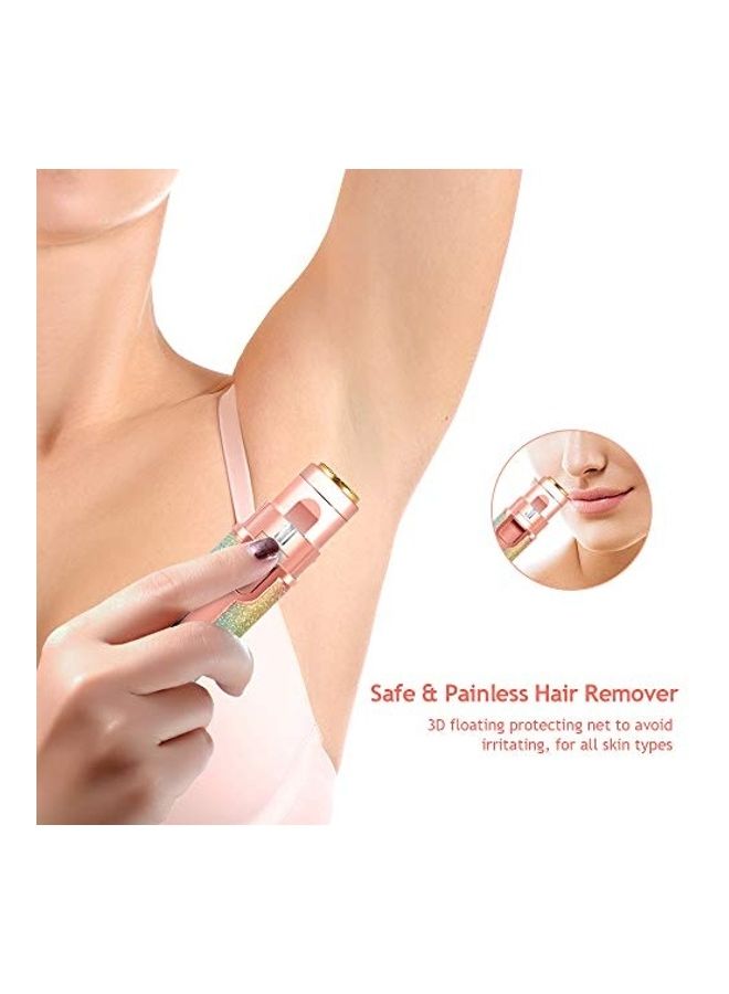 Generic - 2-In-1 Eyebrow Epilator Multicolour - Image 1