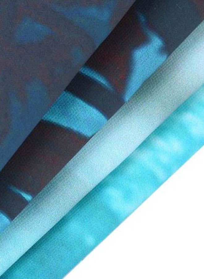 ANDOER Graveyard Backdrop Photography Background Blue/White/Orange - Image 2