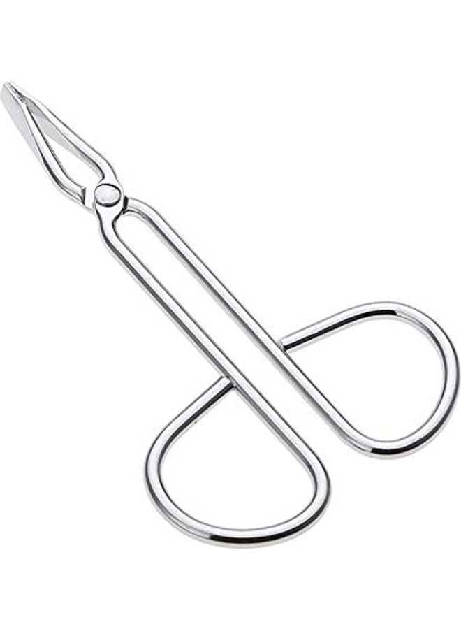 Generic 2-Piece Eyebrow Tweezers Set Silver  - Image 1