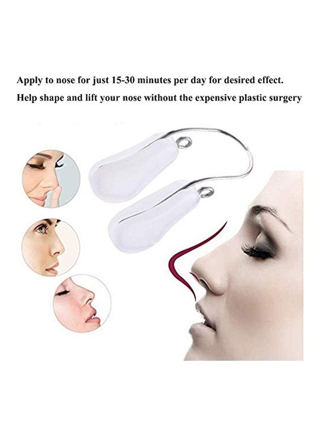 Generic Nose Shaper Clip White/Silver  - Image 3