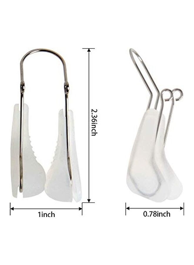 Generic Nose Shaper Clip White/Silver  - Image 5