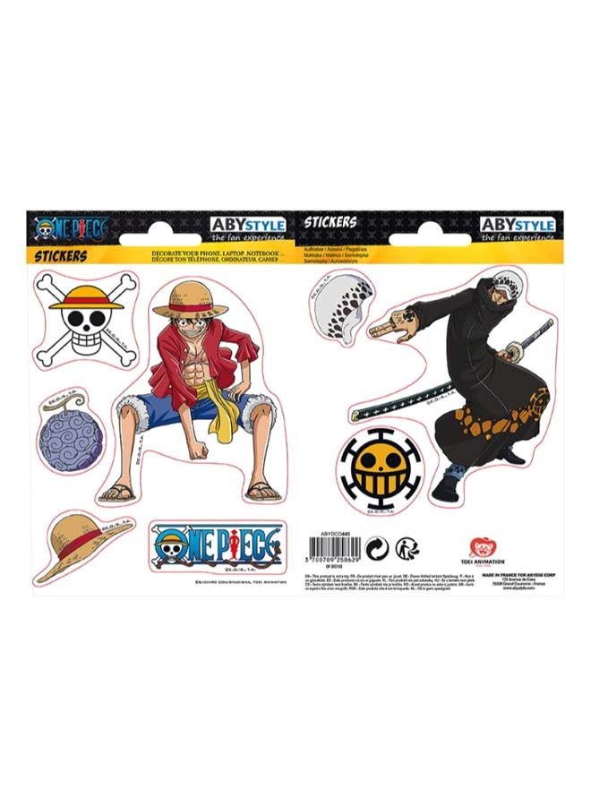 ABYstyle 5-Piece My Hero Academia Ua High Sticker Set 16 x 11cm  - Image 1