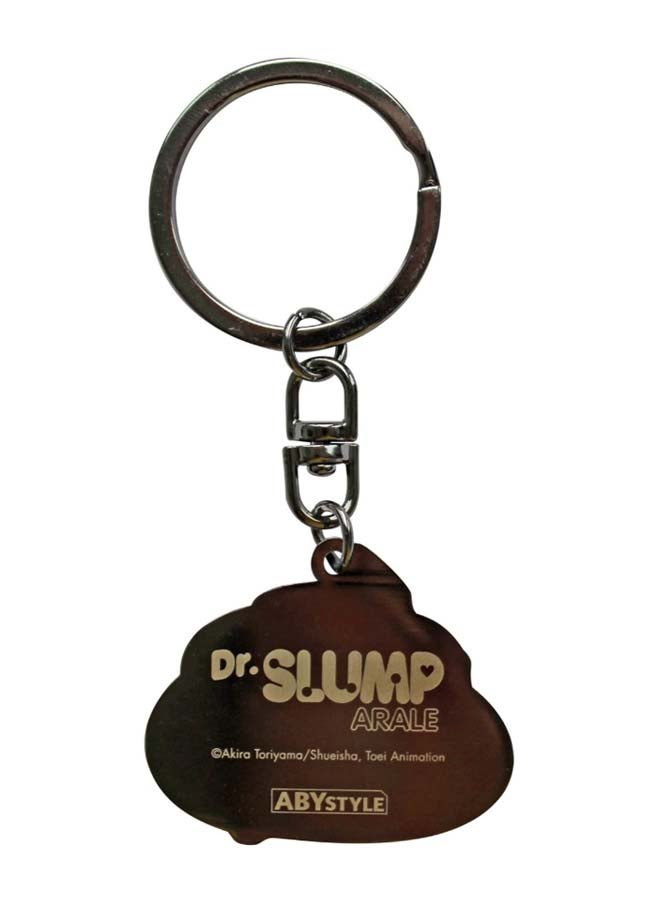 ABYstyle Dr Slump Hanging Keychain Pink/Silver  - Image 3