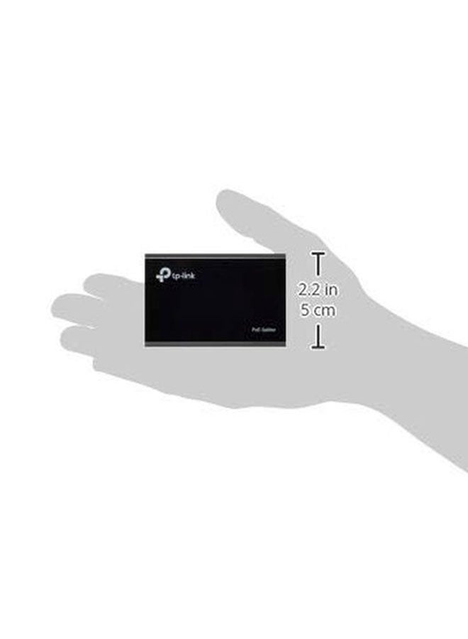 TP-LINK - PoE Injector 150 Mbps Black - Image 1