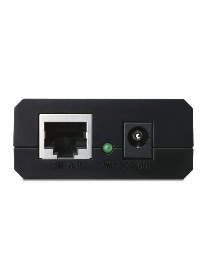 TP-LINK - PoE Injector 150 Mbps Black - Image 1