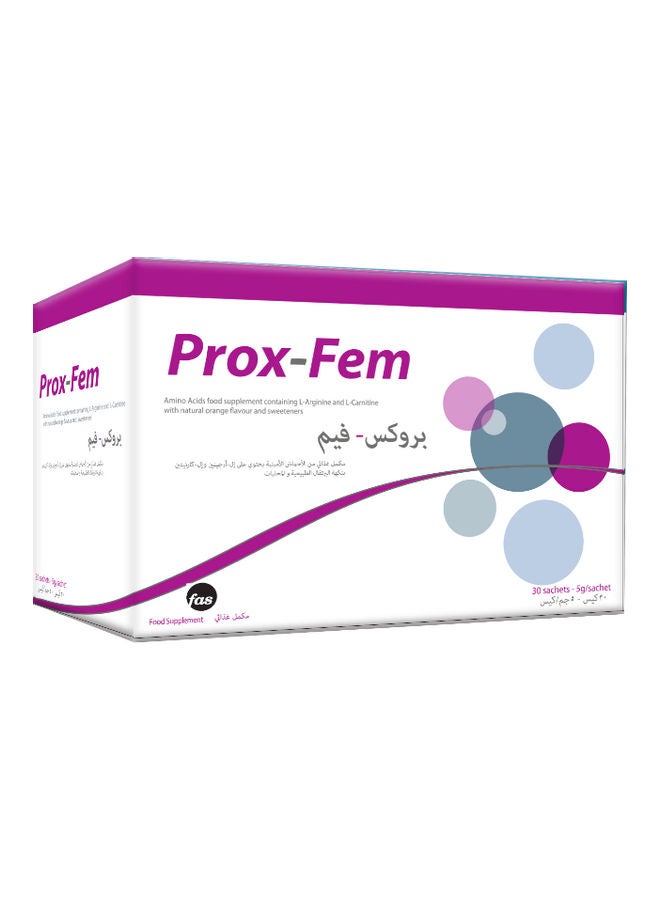 fas Prox-Fem Amino Acid Food Supplement - 30 Sachets  - Image 1