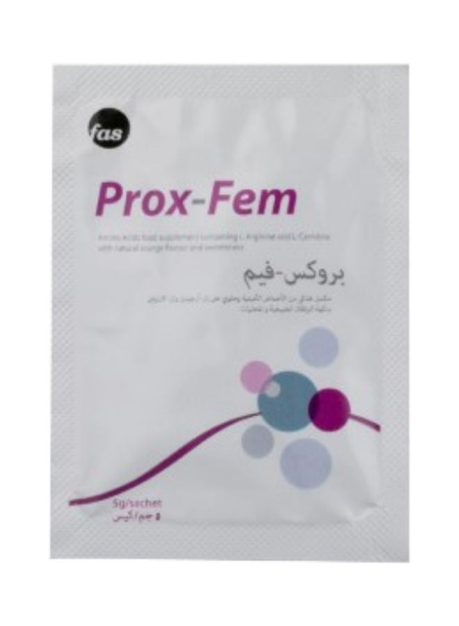 fas Prox-Fem Amino Acid Food Supplement - 30 Sachets  - Image 2