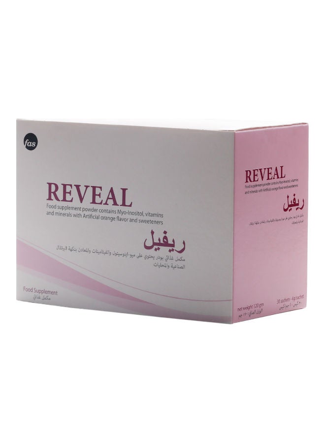 فاس عبوة أكياس مكمل غذائي ريفيل ميو اينوسيتول - 30 كيس  - Image 1