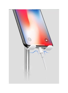 Usams Mobile Phone Desktop Holder White  - Image 2