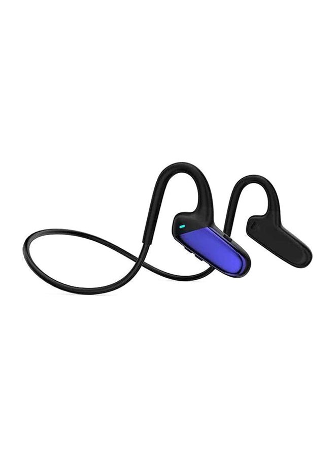 Neck Hanging Bluetooth Wireless In-Ear Headset Black - Image 1