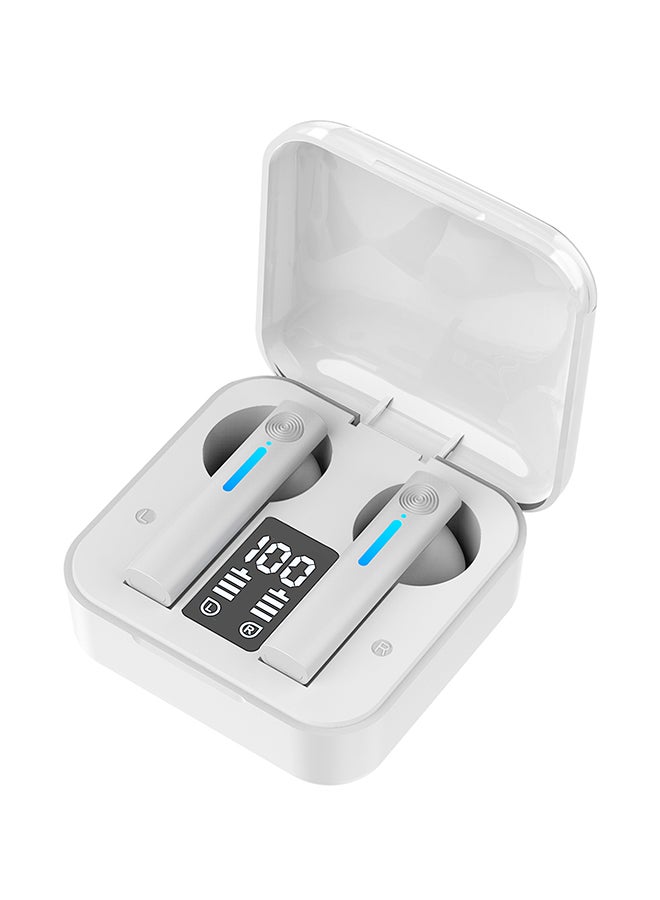 In-Ear Bluetooth Headset White - Image 1