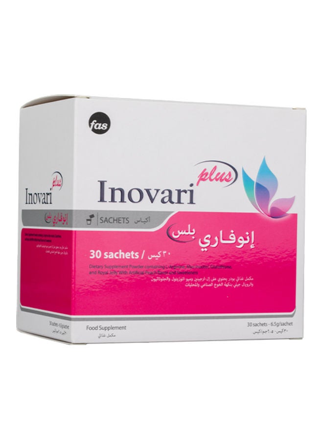 fas Inovari Plus L-Arginine Food Supplement - 30 Sachets  - Image 1