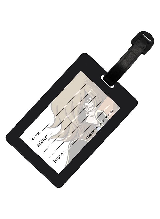 ABYstyle Captain Harlock Luggage Tag Black/White  - Image 2