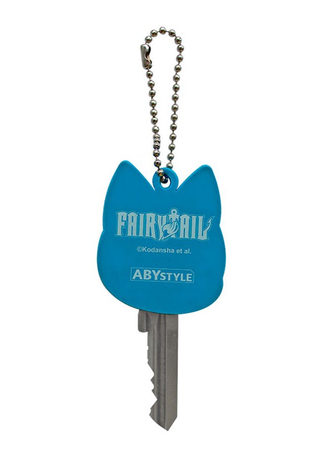 ABYstyle Cute Cartoon Cat Key Ring Blue/Pink  - Image 2