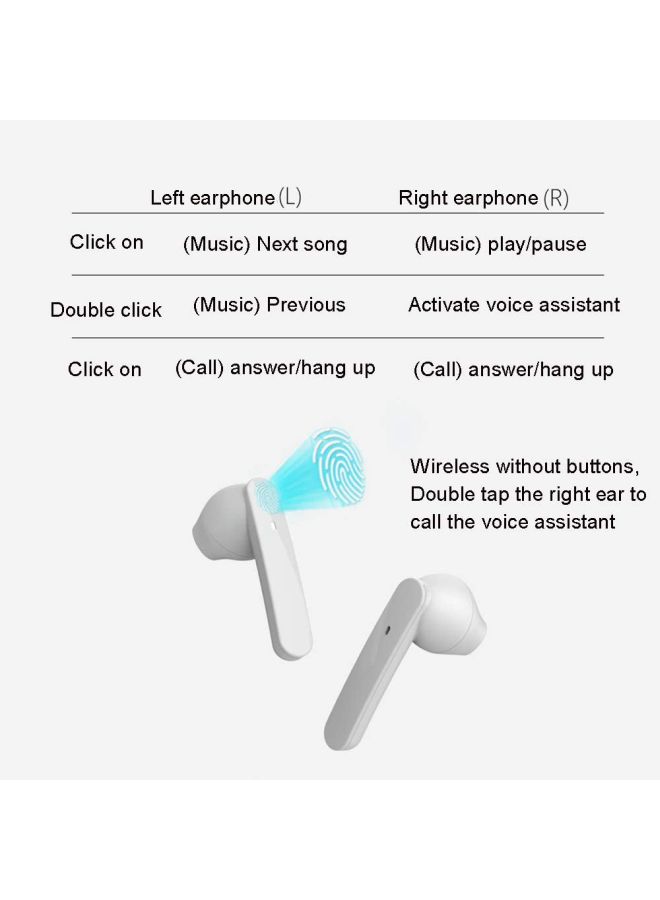 Beauenty 5.1 Bluetooth Headset Beige/Grey - Image 5