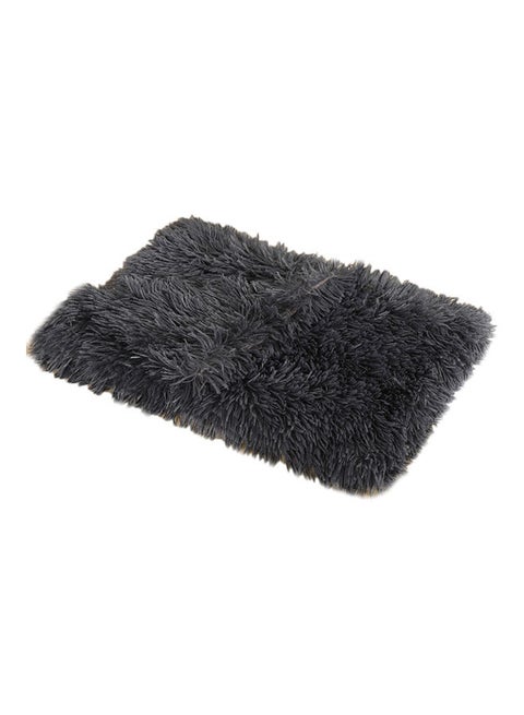 Fluffy Reversible Blanket Grey S