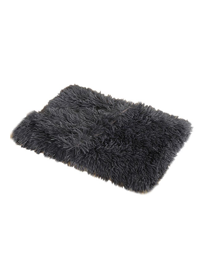 Fluffy Reversible Blanket Grey S