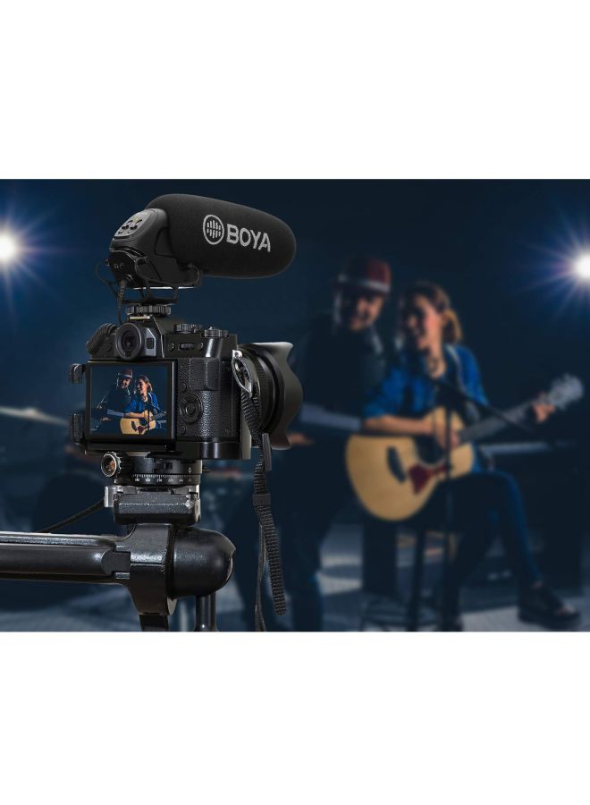 BOYA - Video Camera Shot Gun Microphone Bm3032 Black/White - Image 1