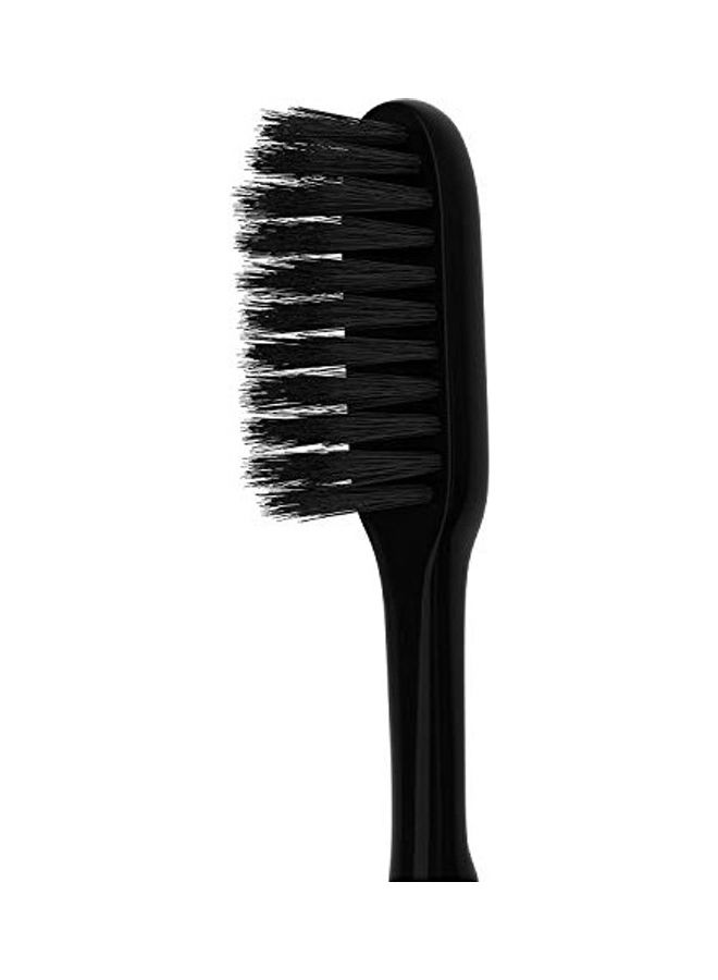 Colgate 4-Piece Charcoal Toothbrush Set Black - Image 2