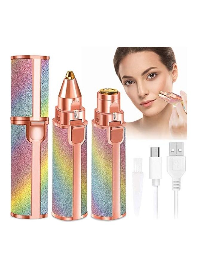 2-In-1 Eyebrow Trimmer With USB Cable - Image 1