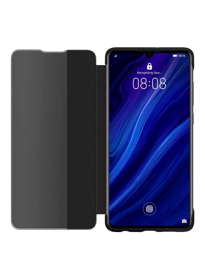 HUAWEI Flip Cover For Huawei P30 Black  - Image 4