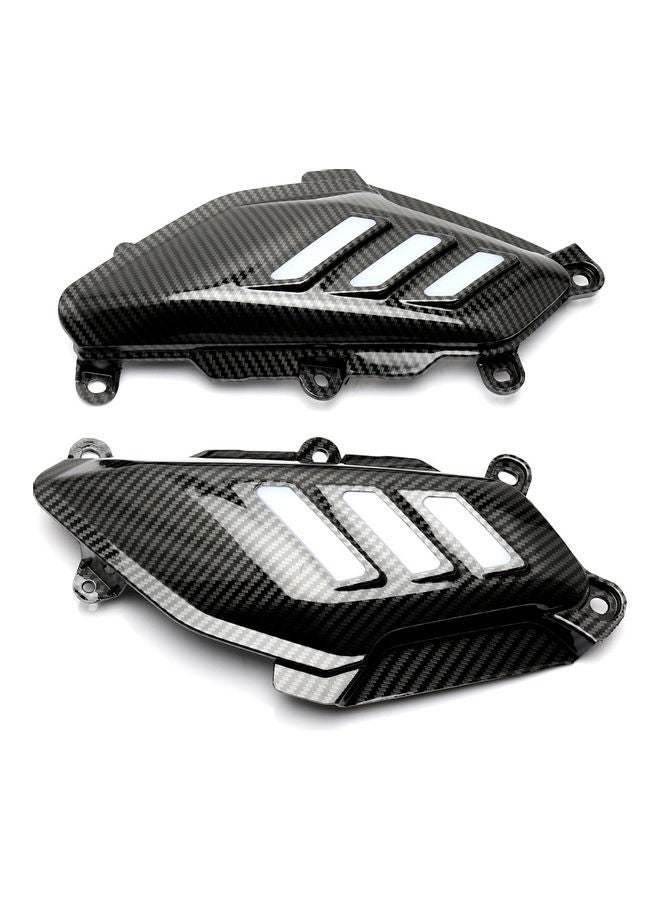 Generic 2-Piece Motorcycle Left And Right Carbon Fiber Tank Side Cover  - Image 4