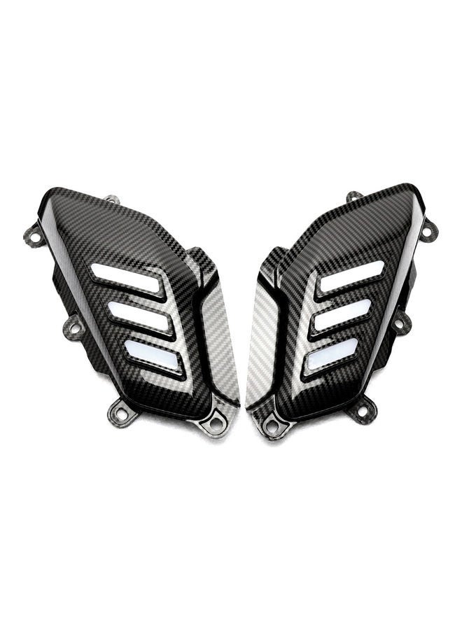 Generic 2-Piece Motorcycle Left And Right Carbon Fiber Tank Side Cover  - Image 5